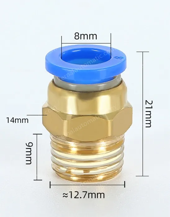 Pneumatic joints PC8-02
