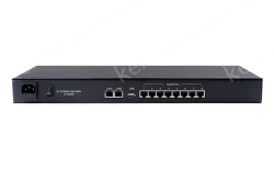 Eight serial servers