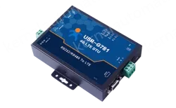 An industrial router with serial port