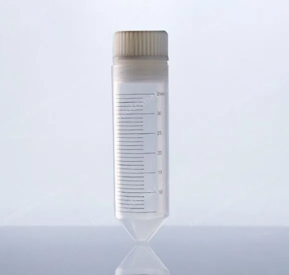 30 ml centrifuge tubes are internally rotated with round bottoms
