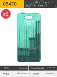 10Pcs single head cross #2 full length 50/89/150mm-05470