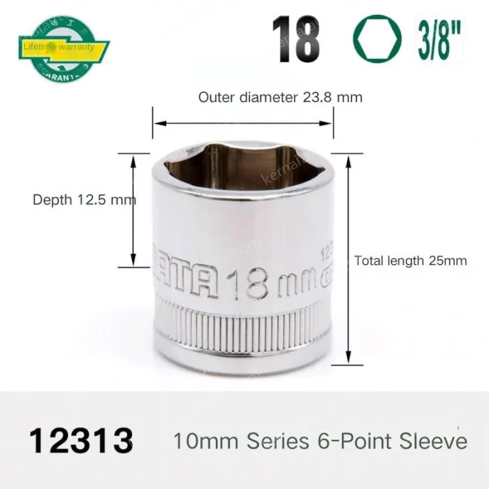 CALC-18mm-10mm series 3/8-12313