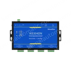 4 Ports RS232/485 Serial to 100M Ethernet Server