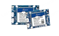 Dual-network port 4G wireless router module