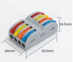 Quick terminal blocks-SPL-4 four-in four-out color model