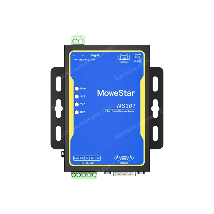 1 Port RS232/485/422 Serial to 100M Ethernet Server