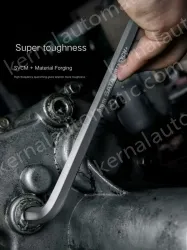 Short flat head hex wrench 5mm 82310