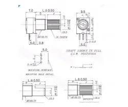 PWM DC motor governor DC4.5V-35V speed regulation module