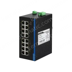 16 Ports 10/100M T(x) Din-Rail Unmanaged Industrial Ethernet Switch