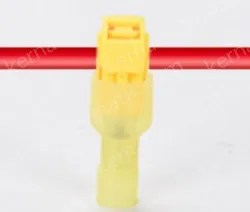 T3 yellow 2-4 square cord-T-type no-break wire terminal