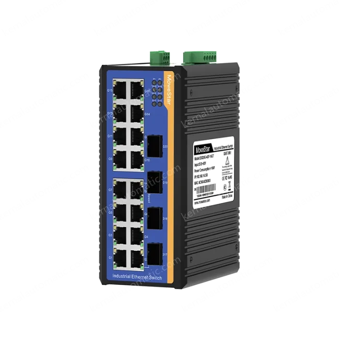 [Gigabit 4 optical 16 electrical] ring network managed industrial switch