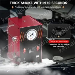 ANCEL S300 Automotive Smoke Leakage Instrument 12V Smoke Generator EVAP Pipeline Leakage Location Analyzer
