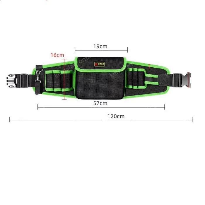 Green Thickened Tool Belt Bag Medium Bag