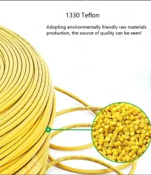 Teflon Wire Cable 26AWG Red 7 cores