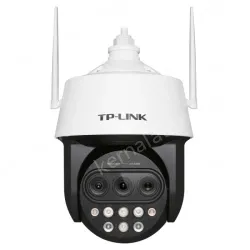 Three-eye zoom full-color 4G high-speed dome camera