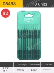 10Pcs Double Head Cross #2 Total length 110mm-05453