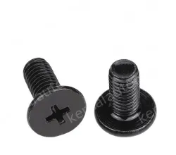 Carbon steel thin head screws M1.4*1.5*2.5