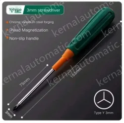 Y-shaped screwdriver 4mm